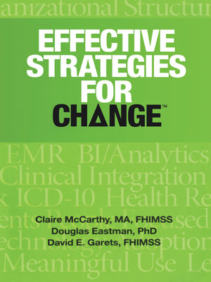 cover image of Effective Strategies for Change